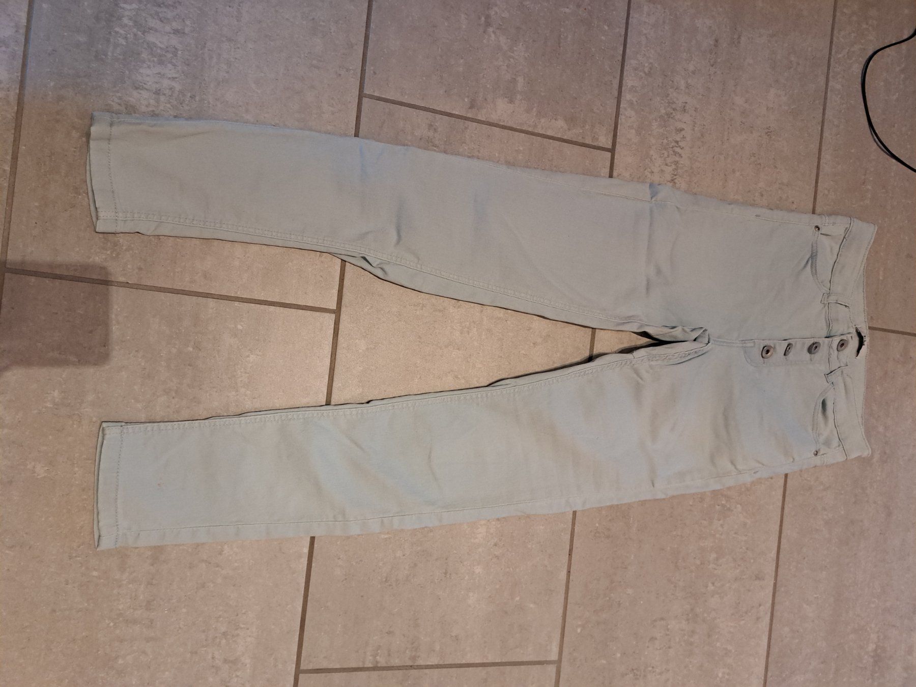 Pantaloni: Jeans hellgrau Gr.164 Neu – Nuovo (secondo la descrizione) da Killwangen venduto da KIANA08