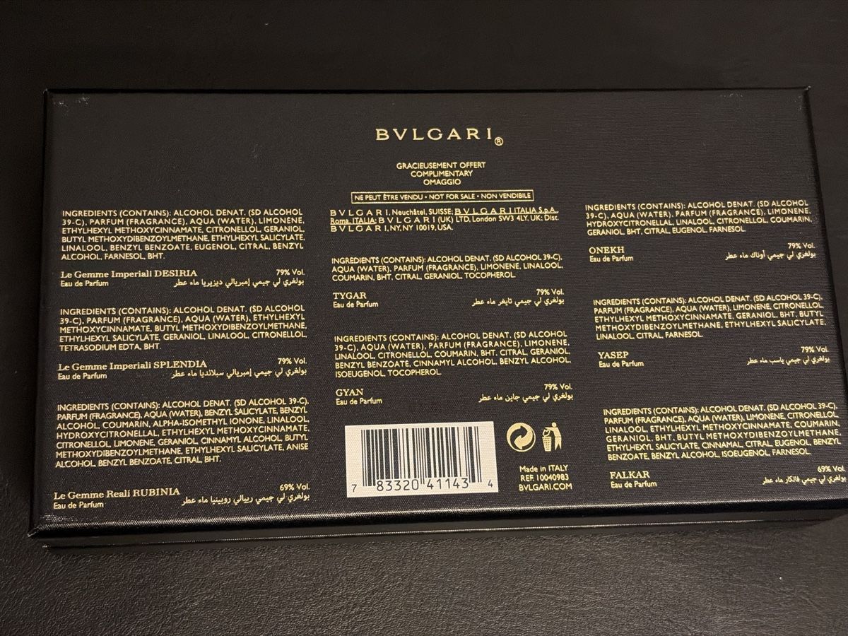 Bulgari Parfum & Eau de Toilette: BVLGARI Le Gemme Discovery Set – Gebraucht aus Bassersdorf von ScentVibes 3