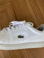 Weisse Lacoste Sneaker Gr. 38