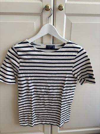 NEW - Saint James T-shirt in Blue Stripes NP: 135.-