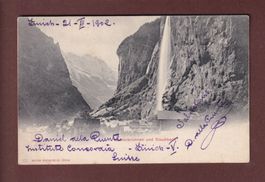 LAUTERBRUNNEN - Staubbach - 1902