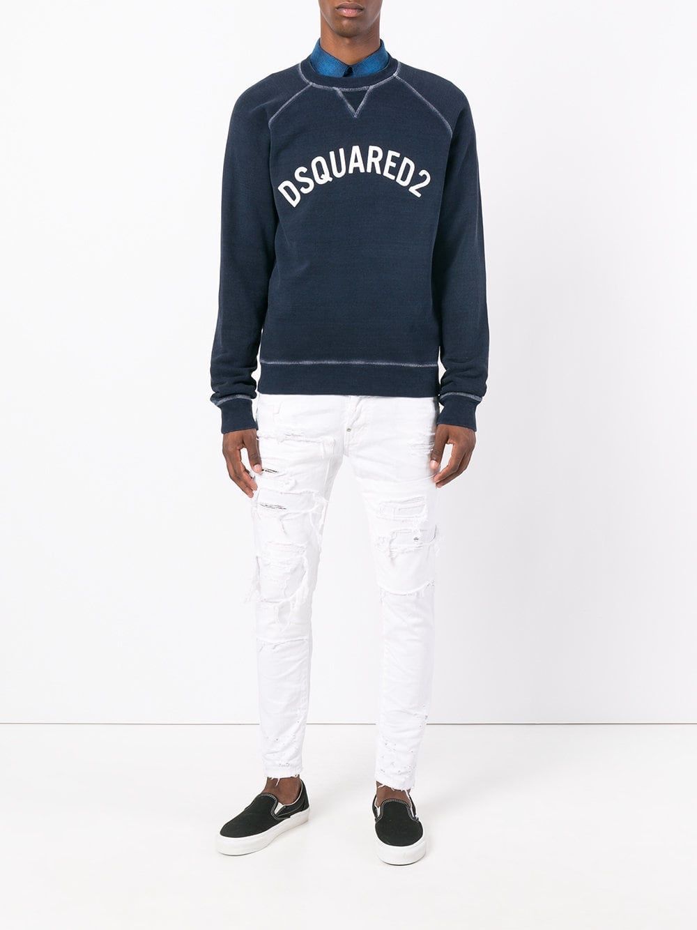 Dsquared2 Maglioni & Felpe: Dsquared2 logo printed sweatshirt Sz L – Nuovo e nell'imballaggio originale da Lausanne venduto da ipanema23 1