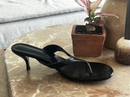 Sandalen mit Absatz schwarz Grösse 42 neu