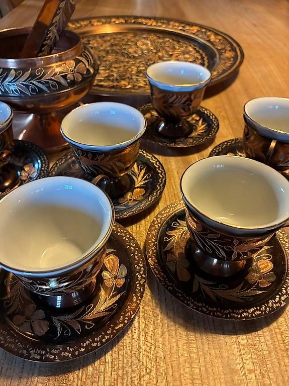 Set di piatti: Service à café vintage – Usato da Maracon venduto da wisagloria 2