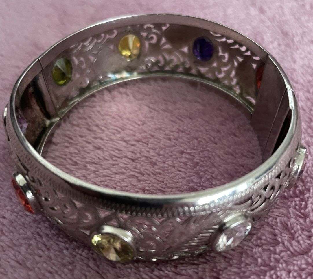 Bracciali & Braccialetti: 💖Wunderschöne breite Armspange💖 – Usato da Röschenz venduto da Kikis-Brocki 1