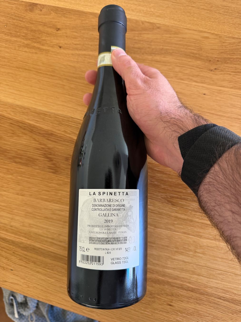 Vins: Barbaresco Gallina 2019 – Neuf avec emballage d'origine à Zürich par Rqy9_san 1