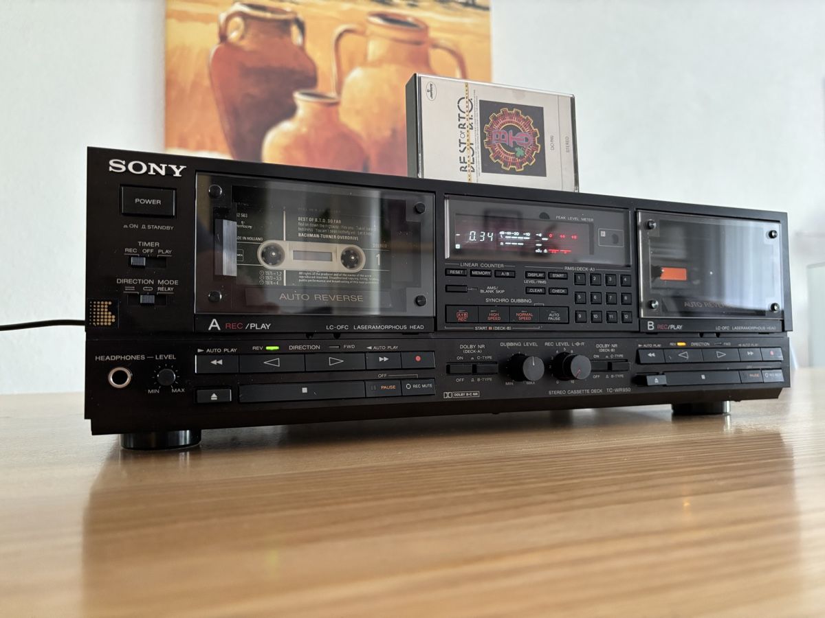 Sony Bandmaschinen: Tape Sony TC WR 950 – Gebraucht aus Schaffhausen von Transistor 1