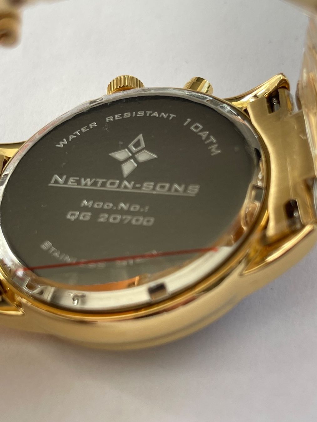 Orologi: Newton + Sons Chronograph Masterdate – Nuovo e nell'imballaggio originale da Hessigkofen venduto da lamdanreisen 2