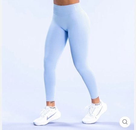 DFYNE impact leggings, ice blue, grösse M