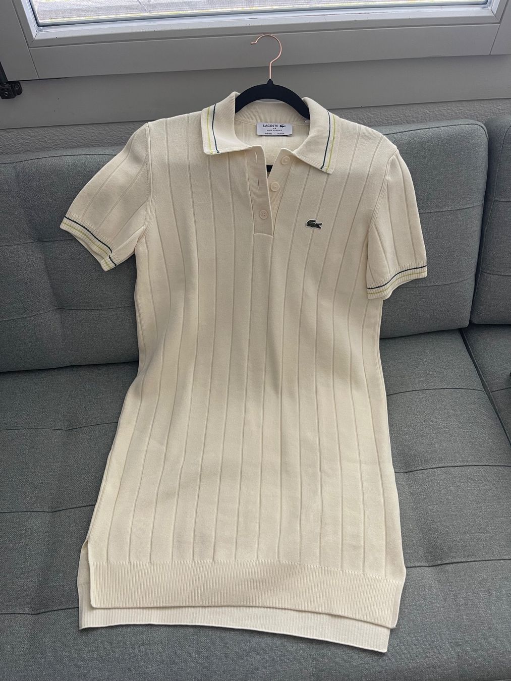 Lacoste Kleider: Lacoste Polo-Kleid Creme Grösse 36 – Neu (gemäss Beschreibung) aus Cham von pri_9ktk