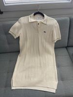 Lacoste Polo-Kleid Creme Grösse 36
