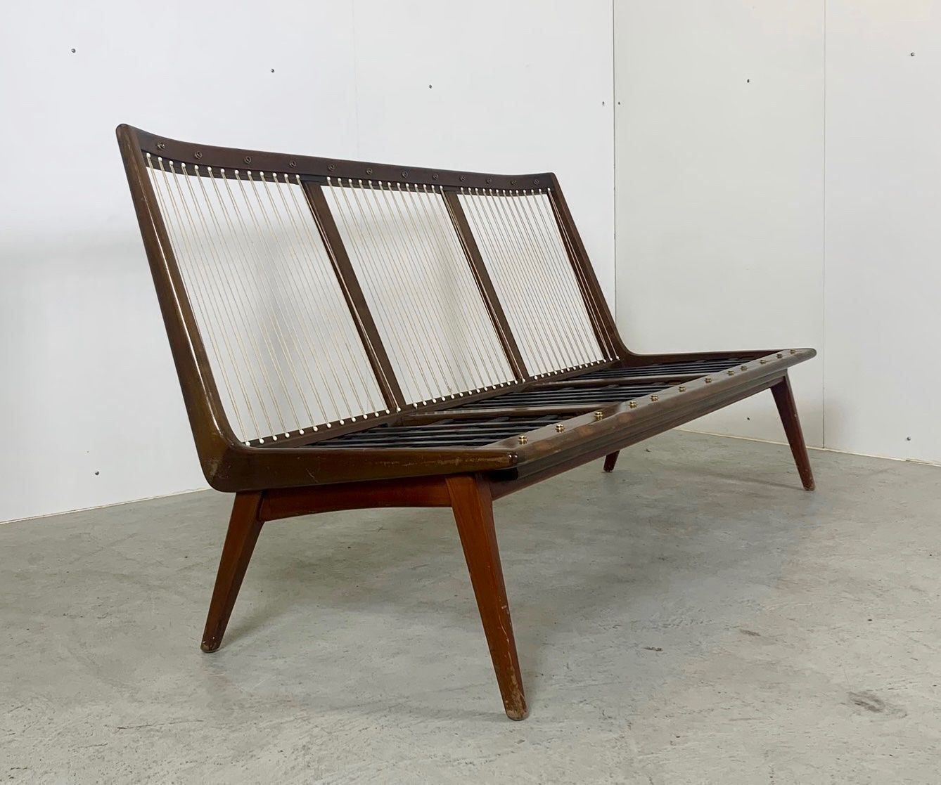 Divani: MidCentury Boomerang Sofa Eugen Schmid – Usato da Basel venduto da MidMod20C 7