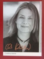Christina Rainer Autogramm signiert Fotopostkarte 10x15cm