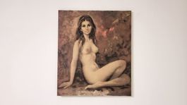 Nackte Frau