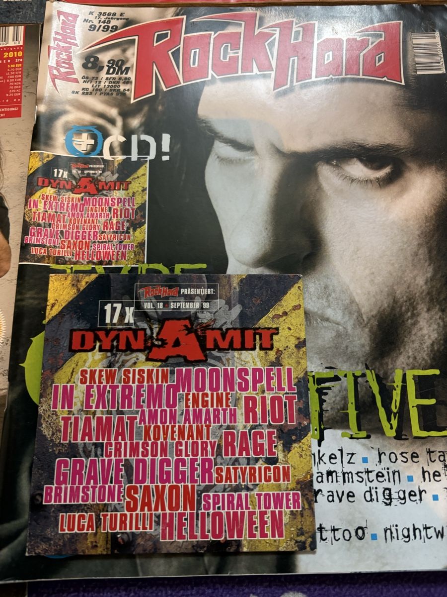 Riviste & Magazine: ROCK HARD magazine komplett – Usato da Herzogenbuchsee venduto da warrior77 2