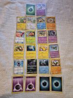 Pokémon Karten Lot 22 Karten mit Pikachu 25/25, Reverse Holo