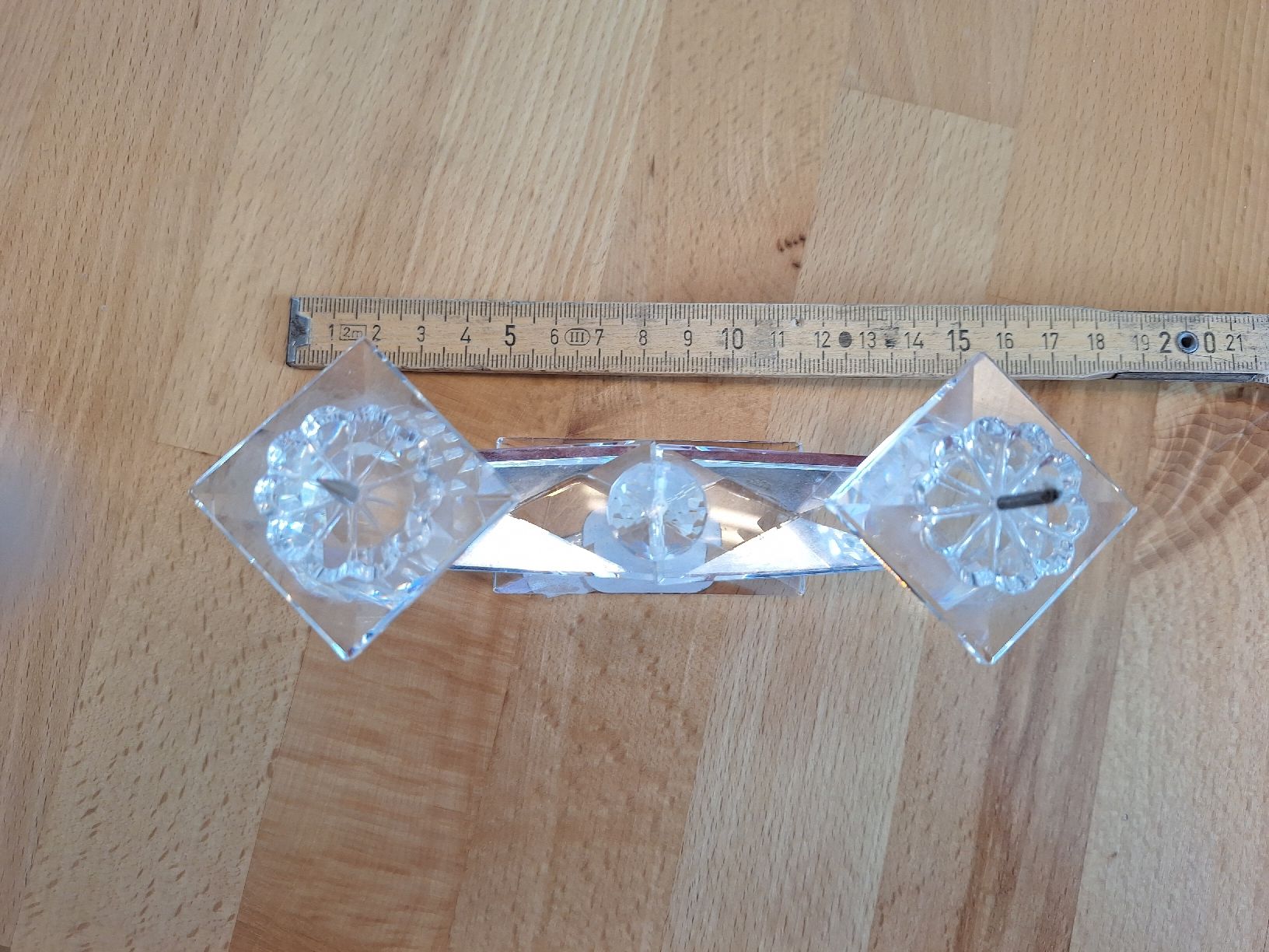 Verres: Swarofski Kerzenständer 3er – D'occasion à Vilters par Fleiflomi 1