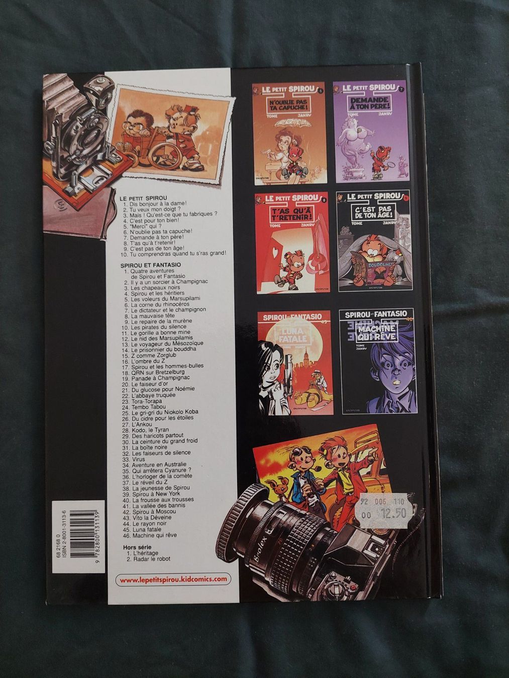 Fumetti: Le Petit Spirou T.10 Tu Comprendras Quand... EO 2001 TBE – Usato da Genève venduto da Blu_BD 1