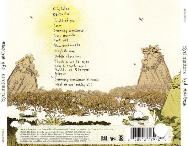 CD: Syd Matters – Syd Matters – Usato da Uzwil venduto da visions77 1