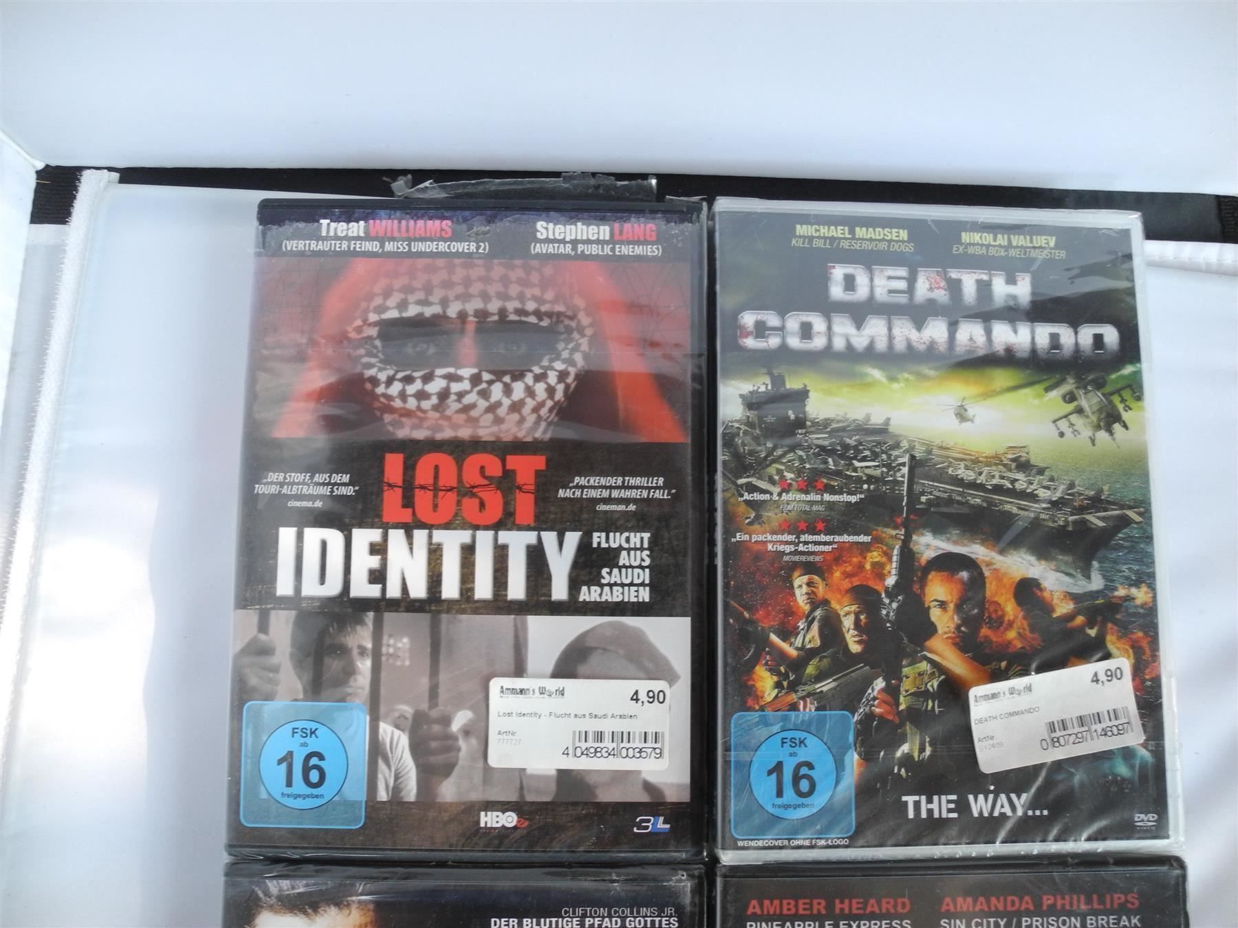 Tutti i DVDs: 4 DVD's Lost identity ,Side FX, Nr. 585 – Nuovo e nell'imballaggio originale da Kottwil venduto da Crazyrolf 1