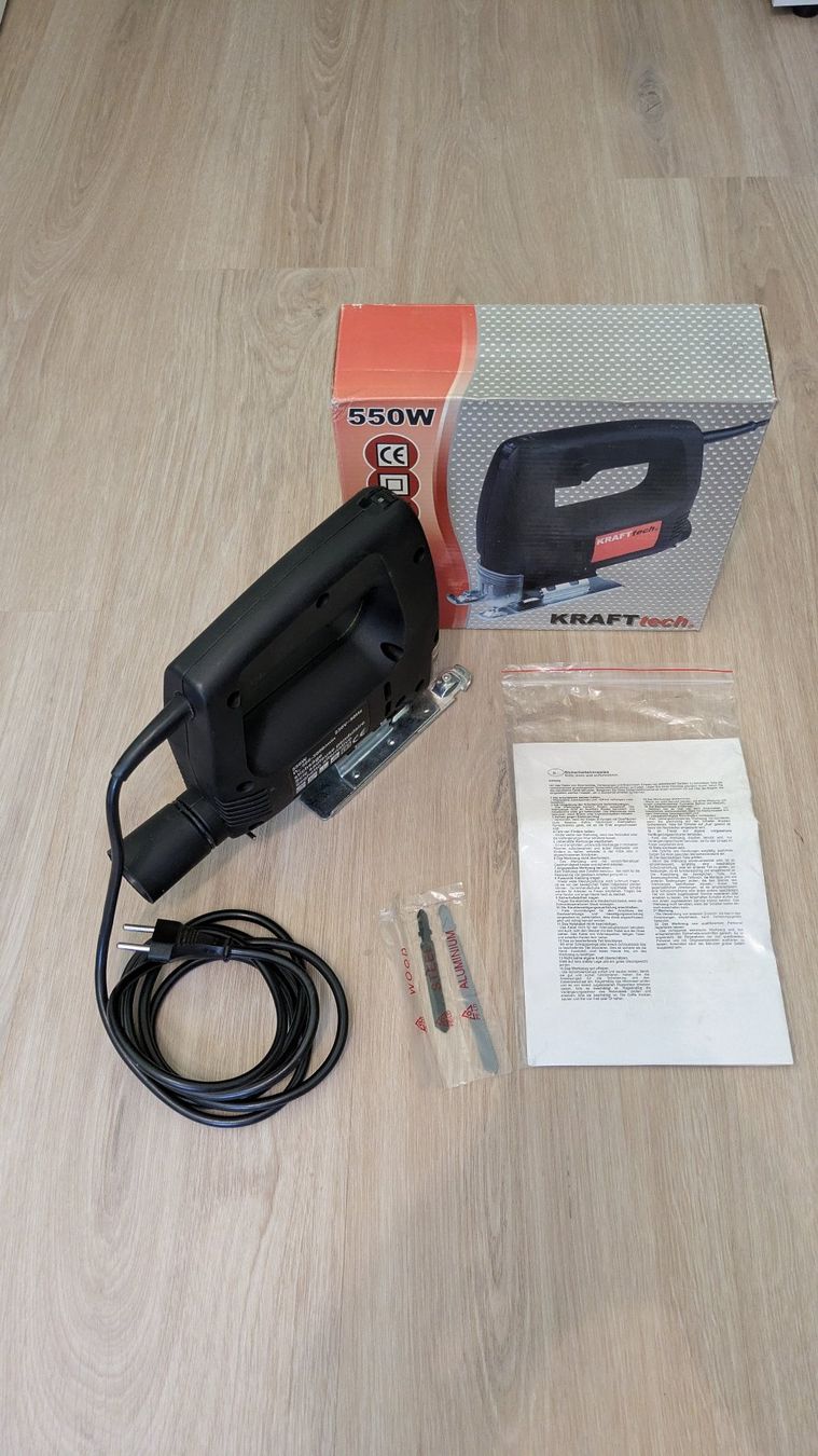 Sägen: KRAFTtech JS60PZ-1 Stichsäge, 550 W – Gebraucht aus Biasca von TheSeo 4