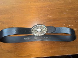 Leder Gürtel Vittozzi made in italy