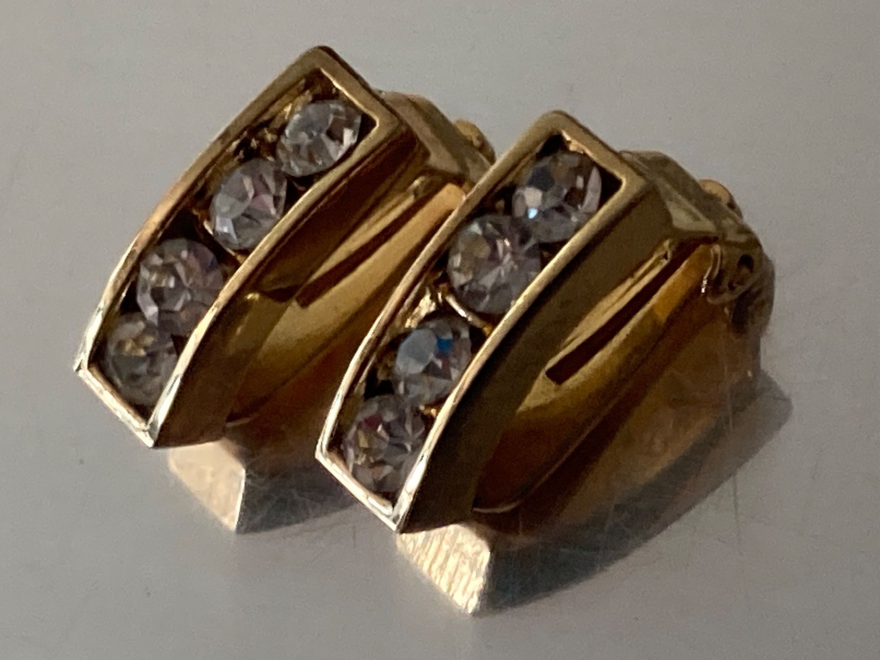 Orecchini pendenti & Orecchini a lobo: Boucles d’oreilles vintage doré – Usato da Marly venduto da Antigona71 3