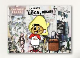 Speedy Gonzales Pop Art Kunst Loca Bitches Vegas $ Jordan