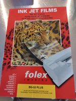 Folex Ink Jet Folien BG-32 Plus transparent klar