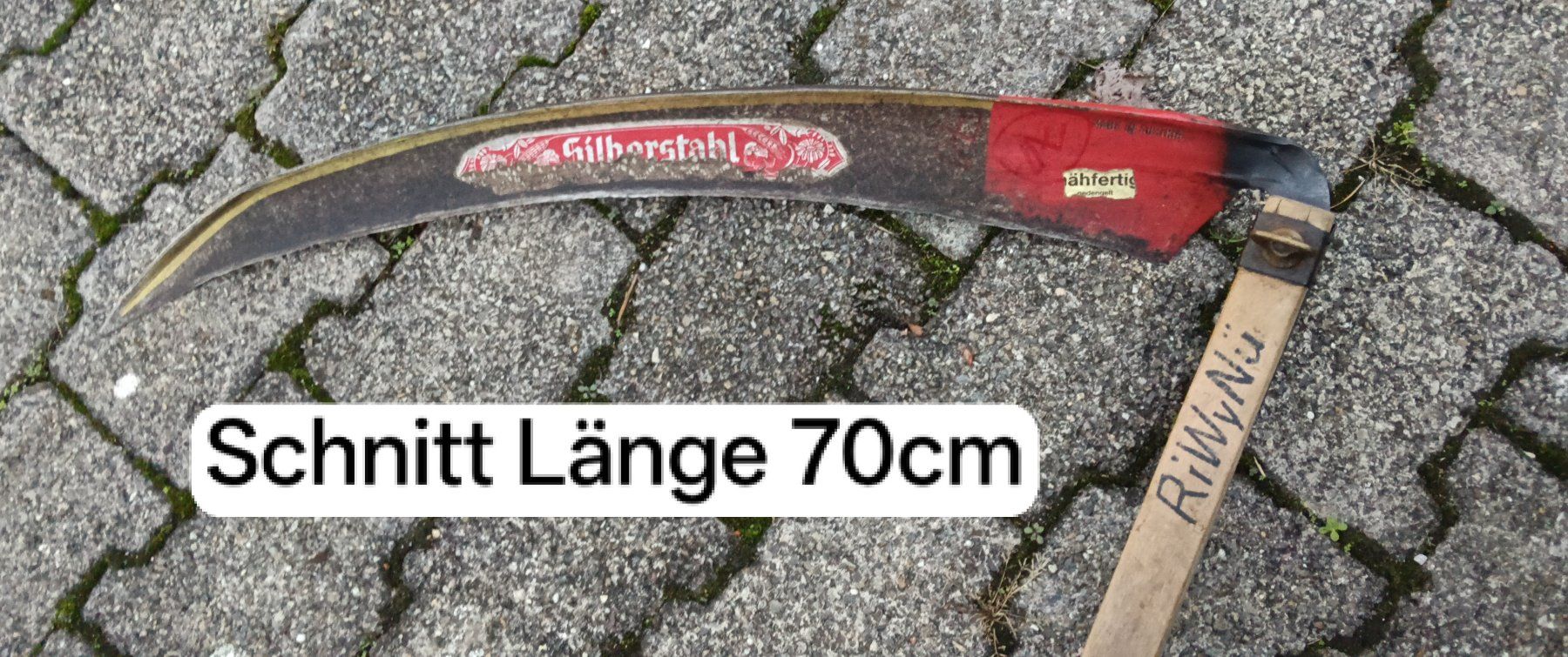 Tutti gli attrezzi: Handsense gebraucht, gedengelt, 70cm Schnittlänge – Usato da Mettendorf TG venduto da uhu44 1