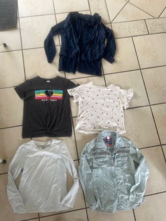 5 süsse C&A T-Shirts/Shirts/Blusen Gr.146/152👧🏻