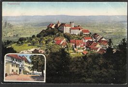 AK, ZH , Regensberg,Hotel Krone , 1919