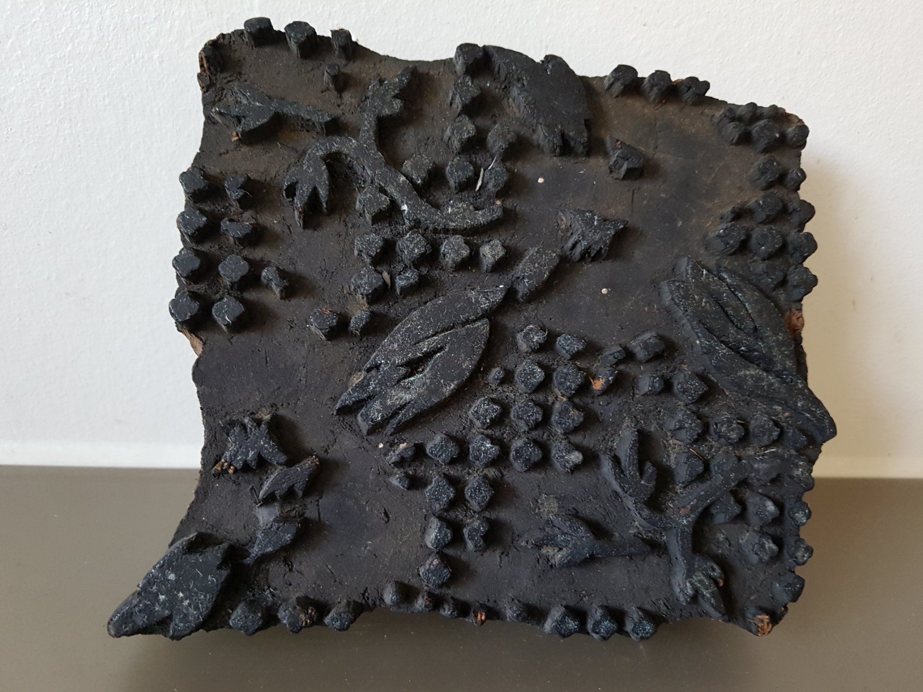 Xilografie: Stoffdruck Model Stempel Holz oder Deco – Usato da Riehen venduto da robs2026