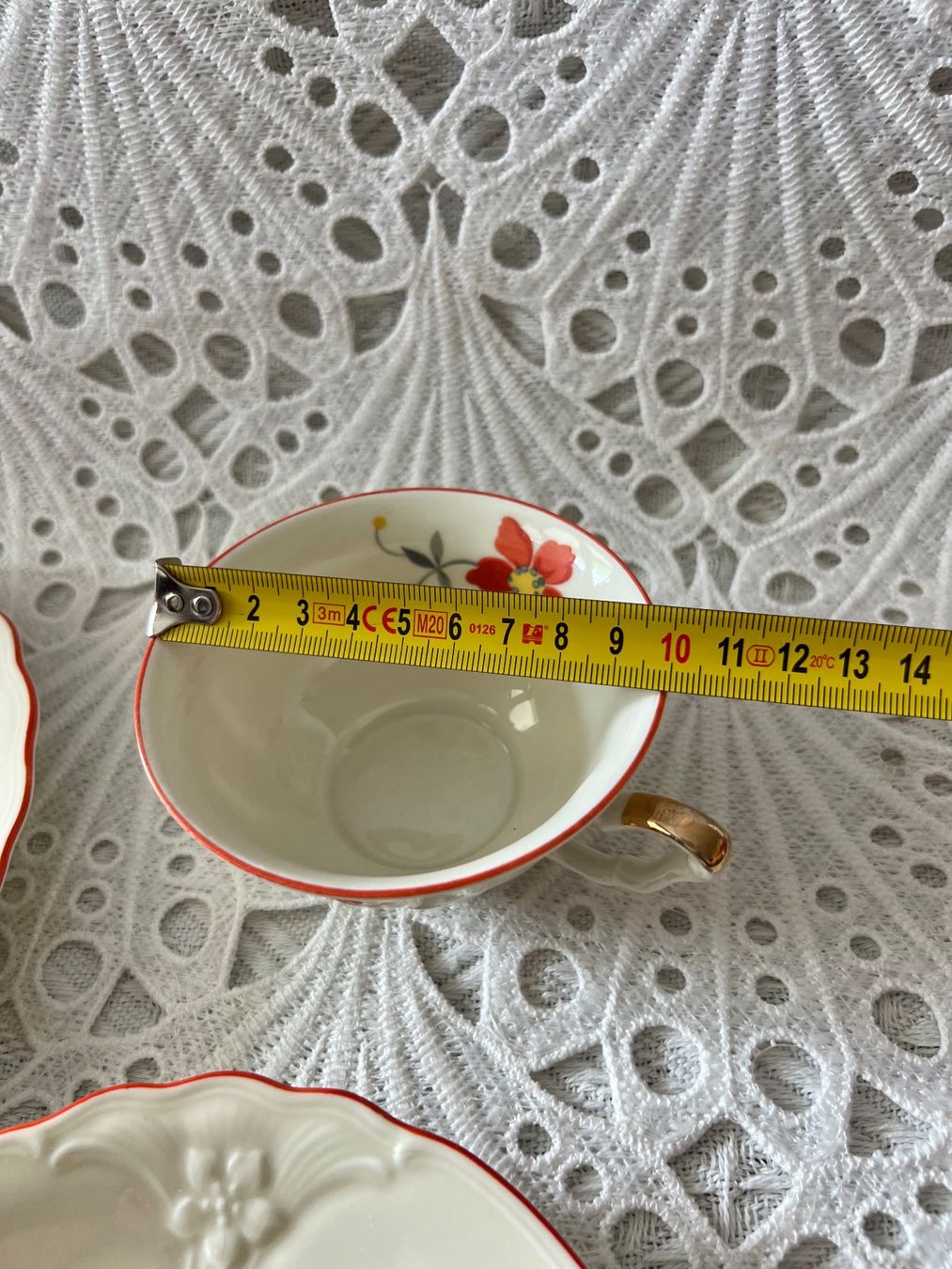 Set di piatti: Sammeltasse Gedeck Dreiteilig – Usato da Frenkendorf venduto da Only1 7