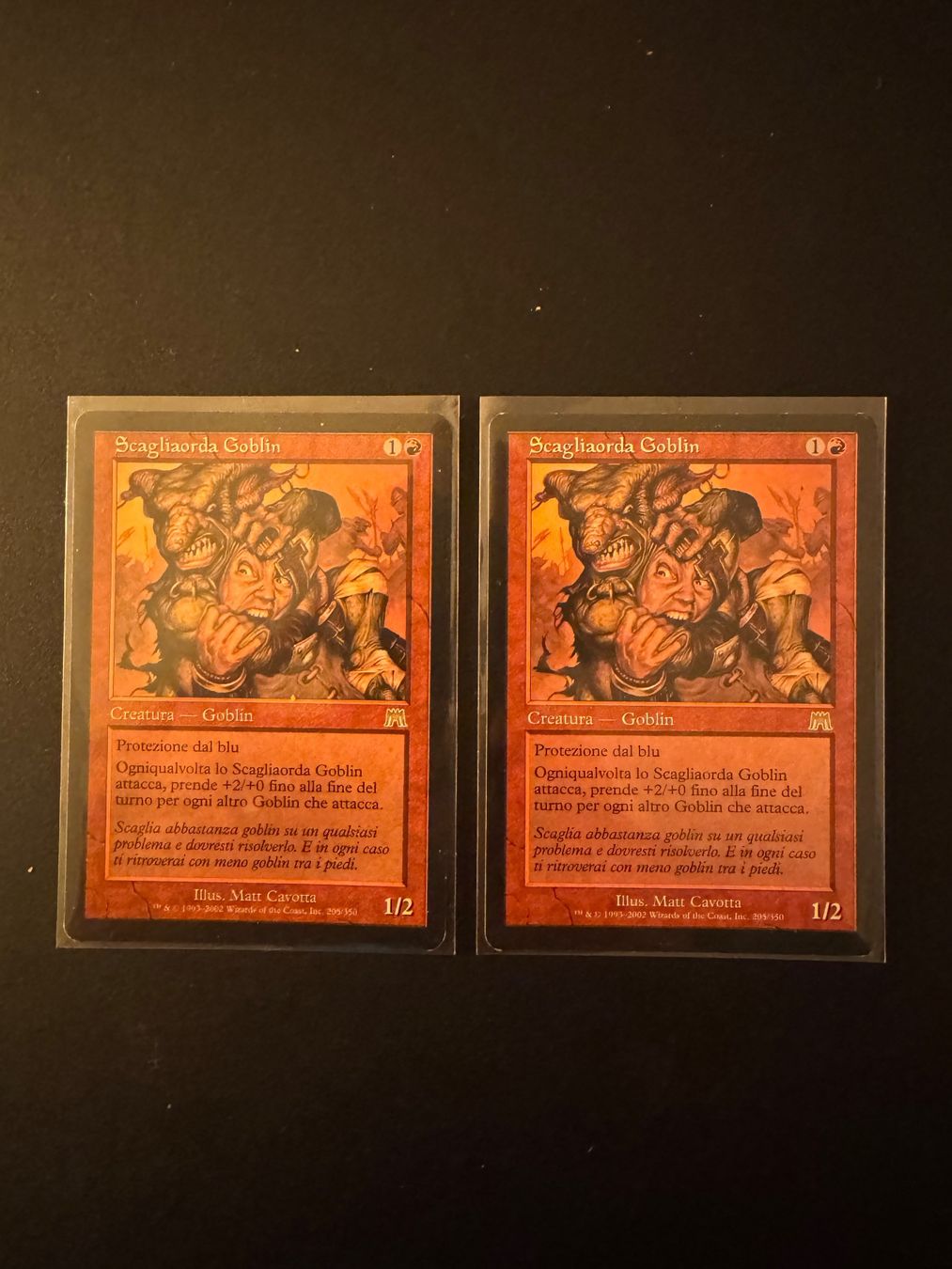Magic The Gathering Carte collezionabili: 2x Goblin Piledriver [ITA] - Magic The Gathering – Usato da Lausanne venduto da randomWalk