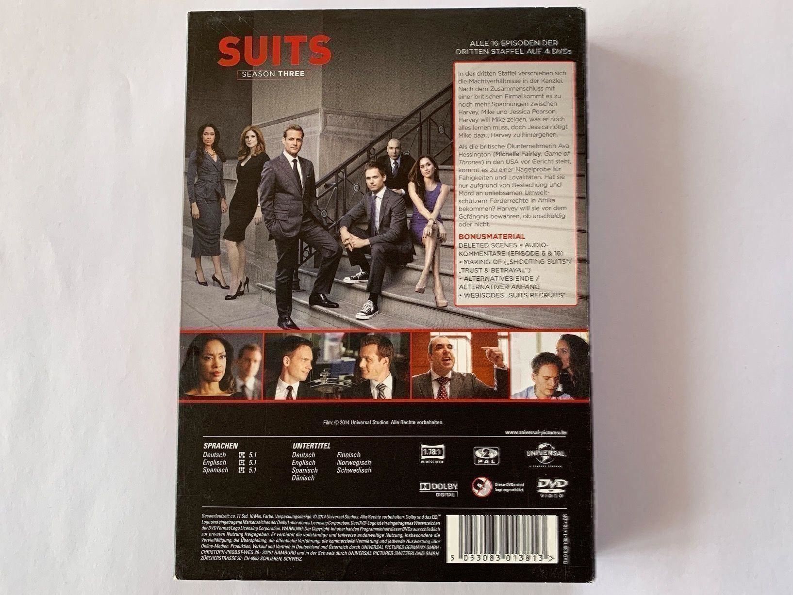 Tutti i DVDs: Suits Season Three – Usato da Stein am Rhein venduto da Karisma78 1