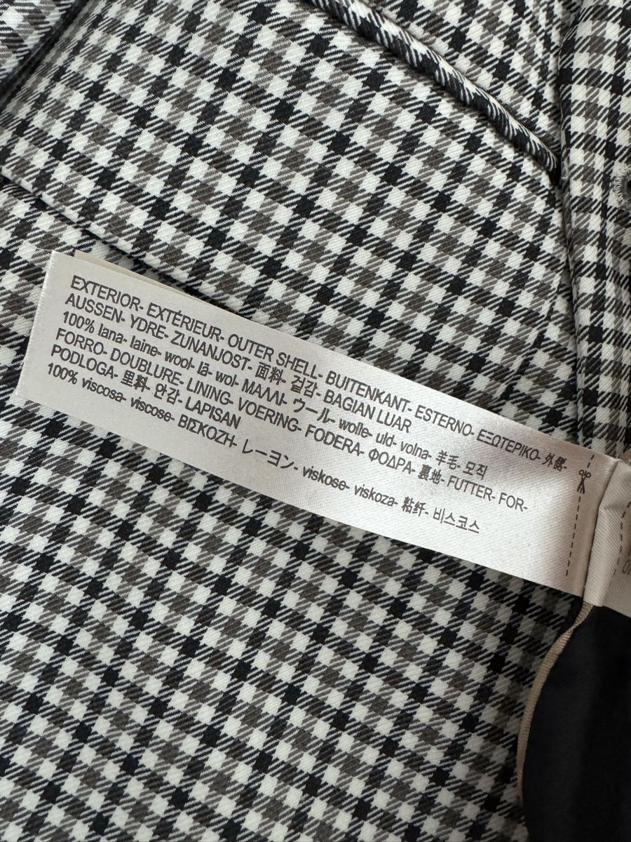 Massimo Dutti Giacche: Massimo Dutti Blazer Kariert Wolle Gr. 34 – Usato da Erlenbach ZH venduto da Irina_from_Erlenbach 3