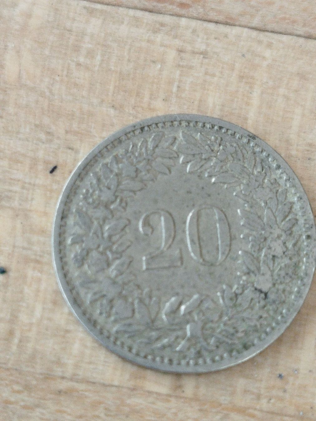 Tutti le monete: 20 centimes suisse 1894 – Usato da Châtel St Denis venduto da Magil71 1