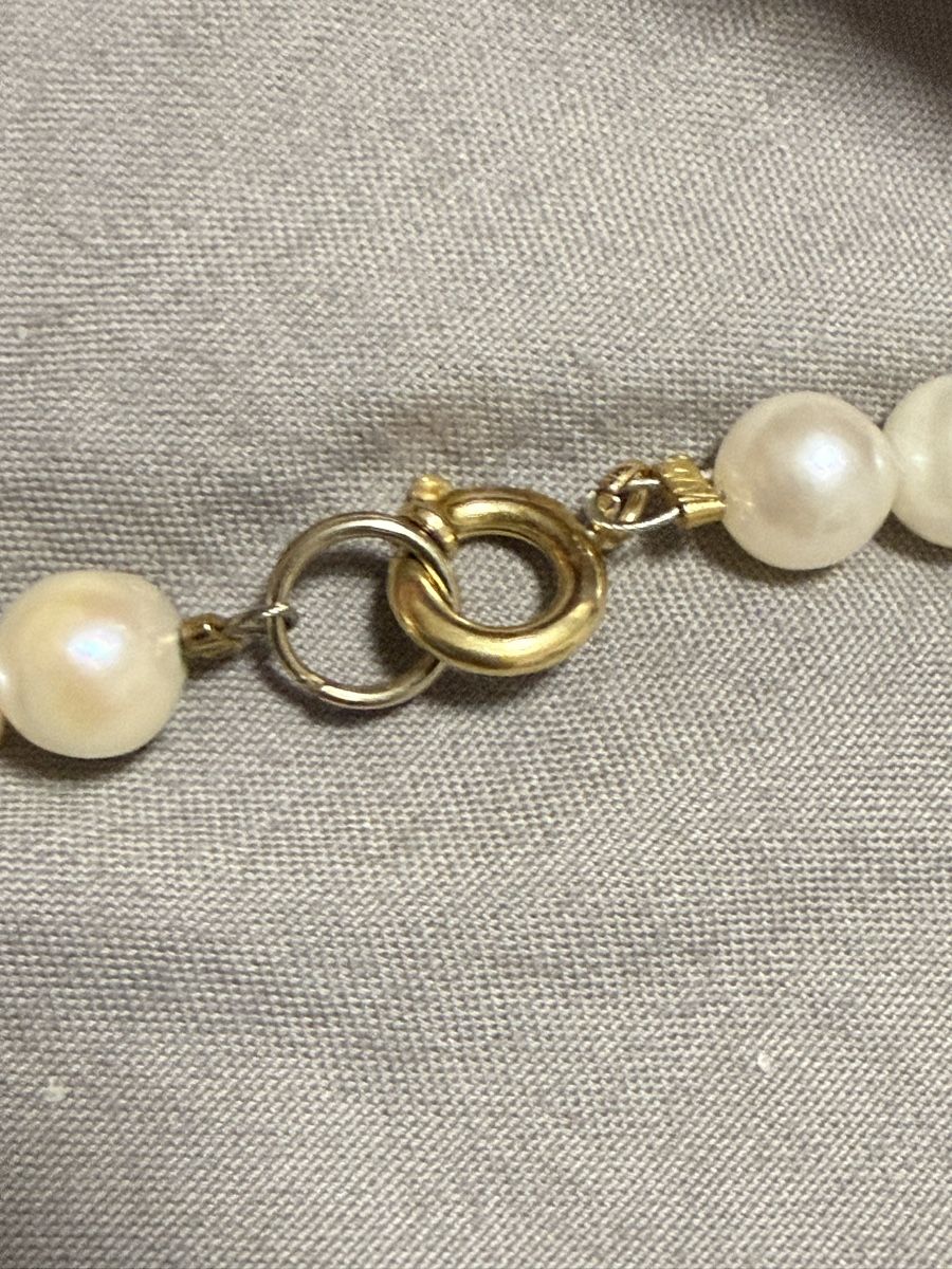 Perles (synthétiques): Kette mit Perlen Akoya  – D'occasion à Oberhof par RealStone 3