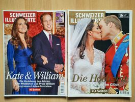 Schweizer Illustrierte - Verlobung & Hochzeit Kate & William