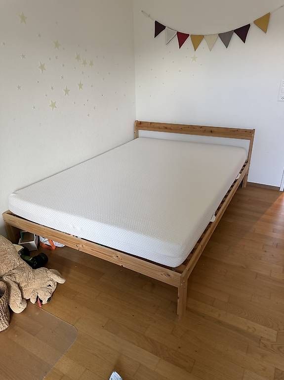 Ikea Letti: Ikea Bett Neiden und Matratze Åbygda – Usato da Lachen SZ venduto da lanie2801 1