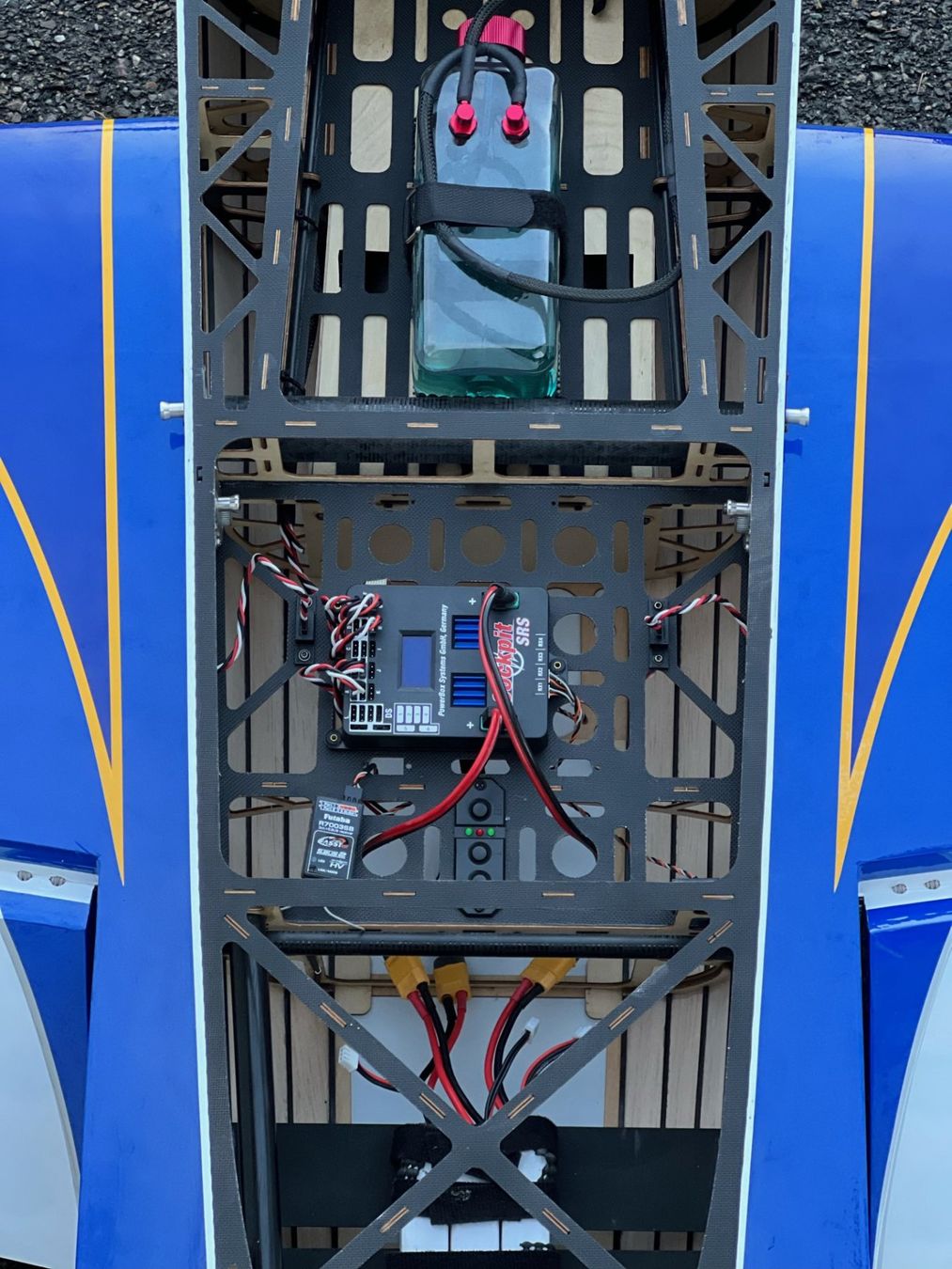 Modellismo RC: Extreme Flight ExtraNG 91' Blau/Weiss – Usato da Frauenfeld venduto da Profi0 6