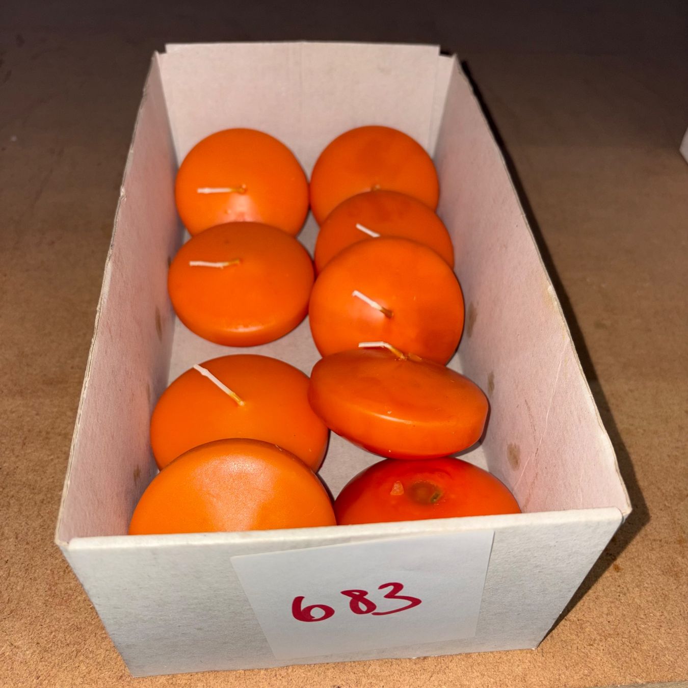 Candele: 683 Posten Schwimmkerze aus Liquidation – Nuovo (secondo la descrizione) da Derendingen venduto da Meisterstuecke 1