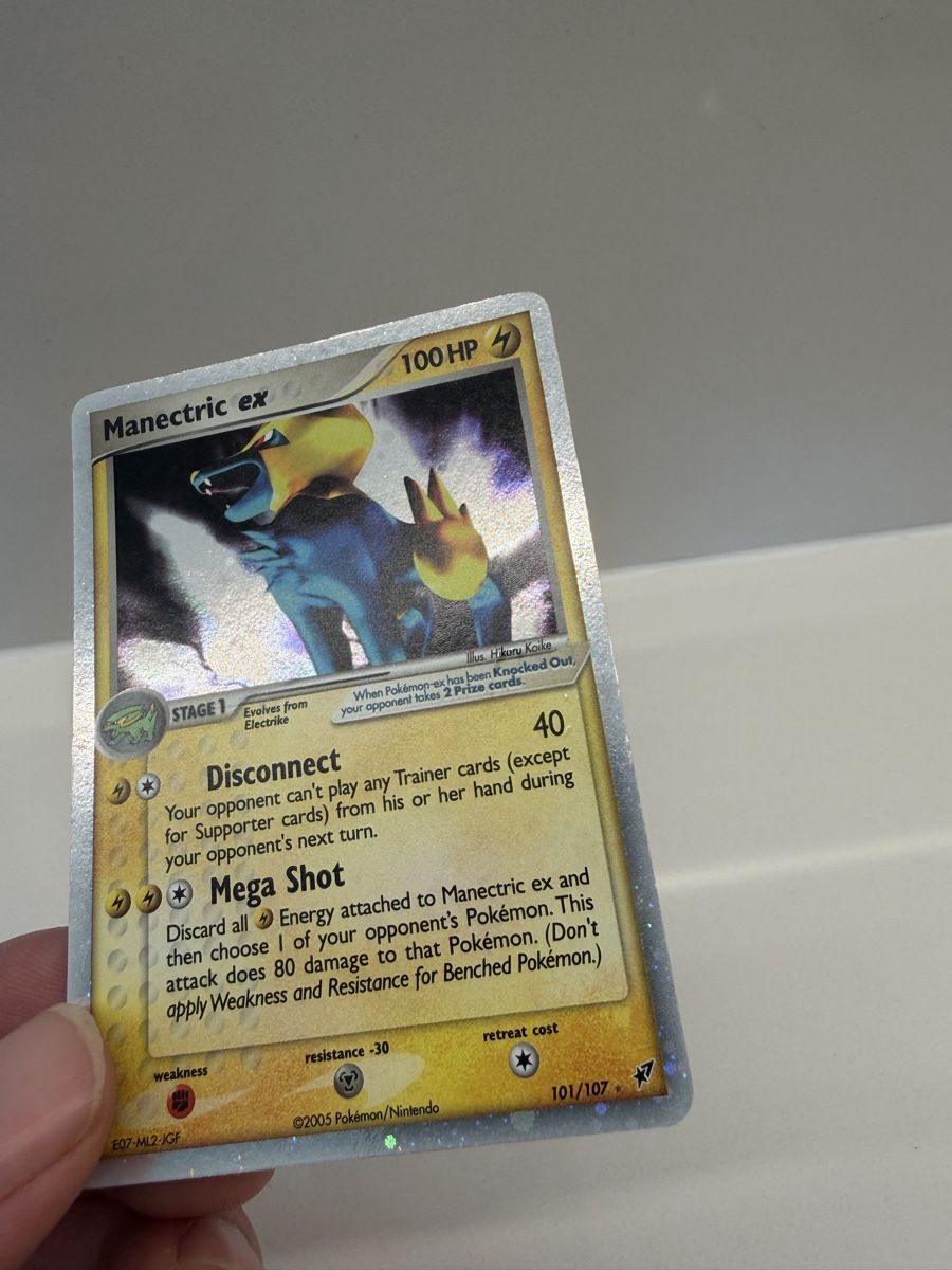 Pokémon Carte collezionabili: Manectric ex Ultra Rare EX Deoxys 2005 – Usato da Arlesheim venduto da WungaBunga 4
