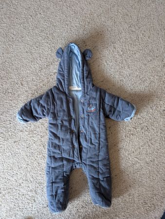 Baby  Overall mit Öhrchen, Grösse 50/56