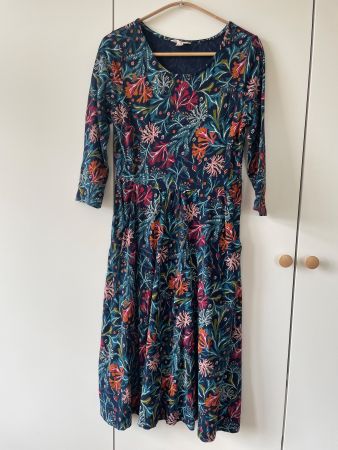 Seasalt Cornwall Kleid Gr. 36 (S) Bio-Baumwolle mit Taschen
