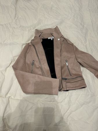 Morgan Wildlederjacke Gr. 38 Rosé Übergangsjacke