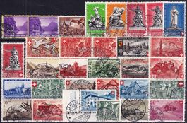 1938/70 P. Patria Sammlung Nr. B1-149 gest. inkl. 1z, 5c,14c