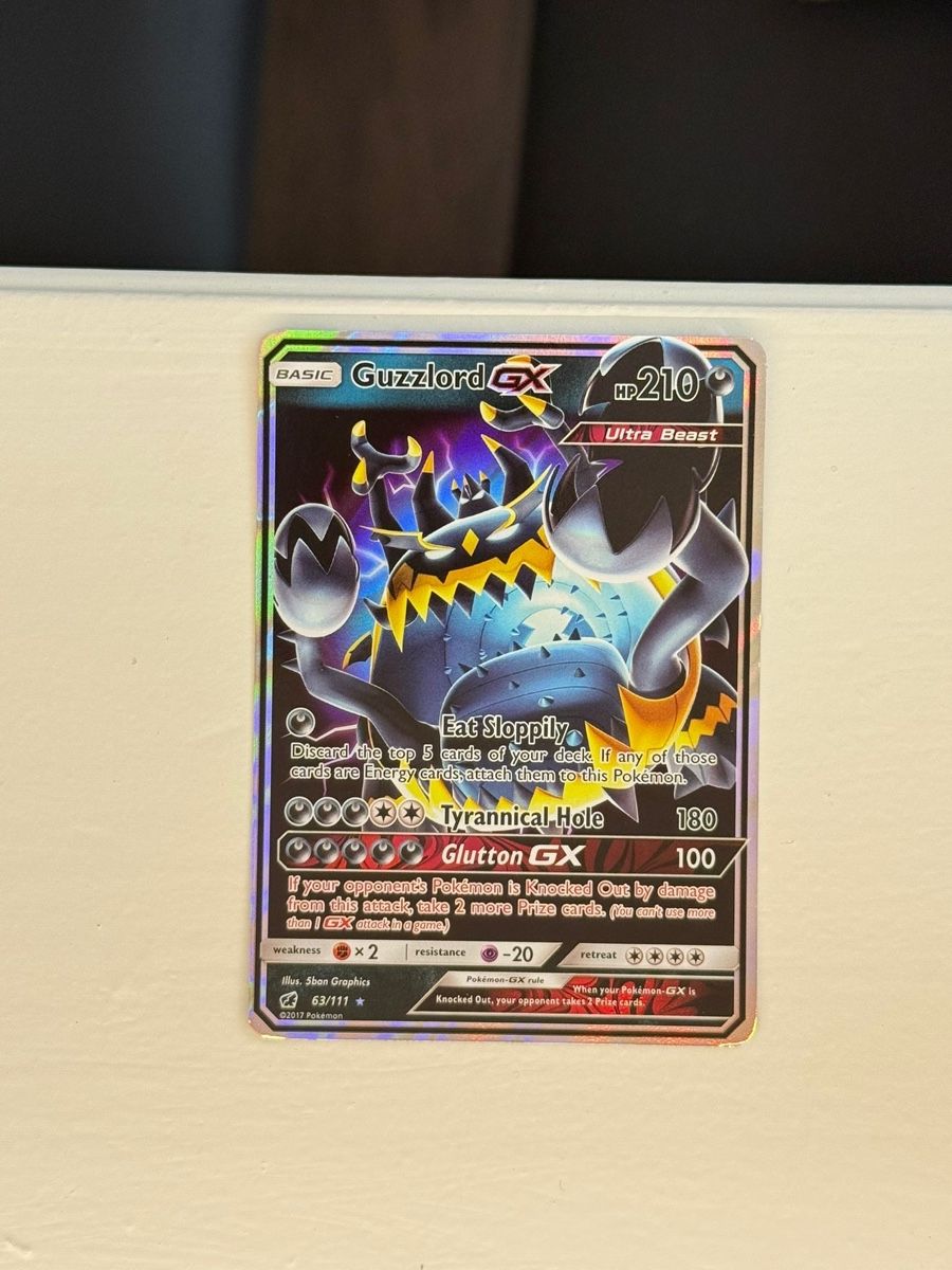 Pokémon Carte collezionabili: Guzzlord GX 63/111 – Nuovo (secondo la descrizione) da Grandson venduto da nopaoch