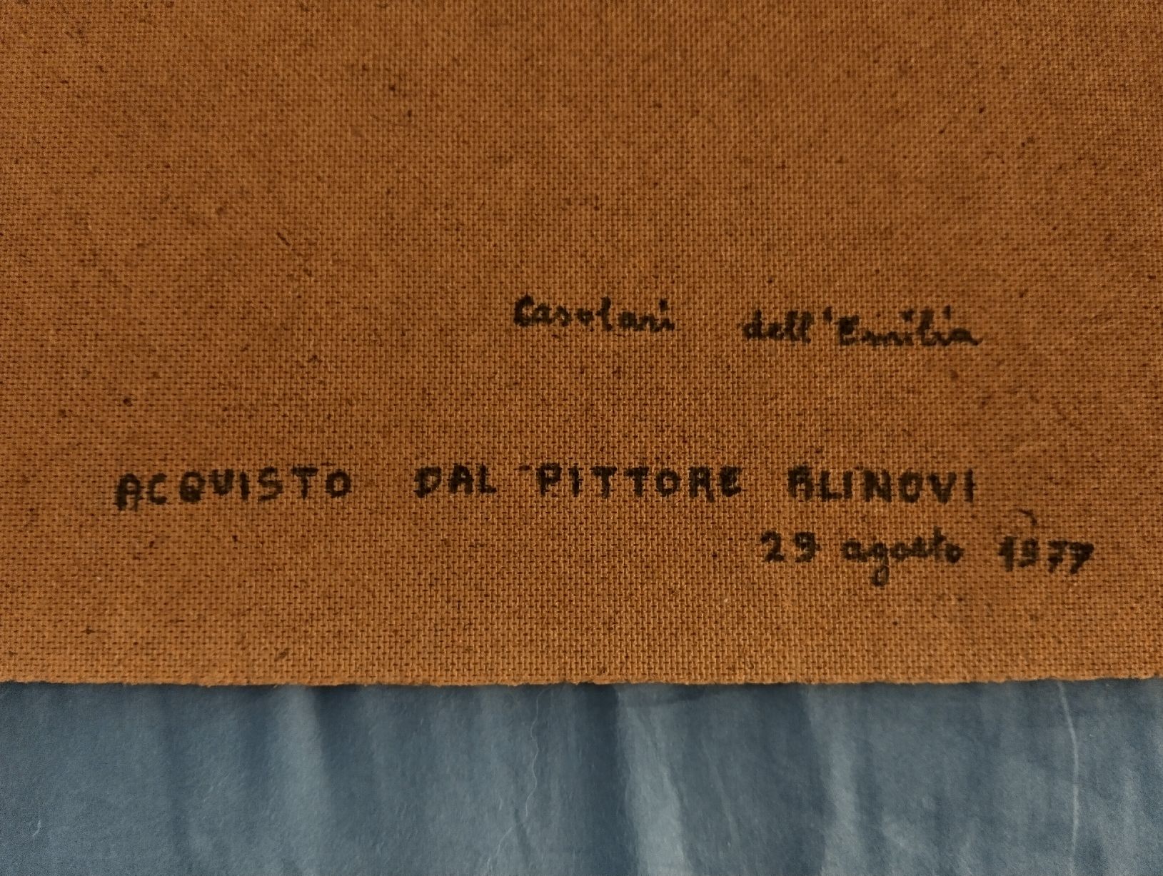 Dipinti: Gemälde Alinovi 1977 Landschaft, guter Zustand  – Usato da Niederwangen b. Bern venduto da SimuzDarkuz 2